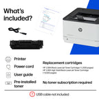 HP Laserjet Pro 3001dw Wireless Black & White Printer, Best-for-Office (3G65OF)