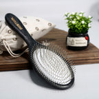 Buy now BESTOOL Hair Brush, Paddle Detangler Brush with Metal Bristles for Women/Men/Kids Detangling & Massaging, Anti Static, Best for All Hair Types Wet & Dry DailyUse at indiglob india