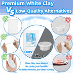 RAINFLOW White Foam Clay - Moldable Cosplay Foam Clay Soft Squishy