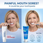 Verve Ultra SLS-Free Toothpaste with Fluoride Fresh Mint, SLS Free Toothpaste for Daily Use, Vitamin-E Enriched, Cruelty Free Cavity Protection, Made in USA, 4.5 oz