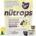 Nutrops Nootropics Mushroom Gummies for Brain Health, Sugar Free 28 ct | 1000mg of Mushrooms Including Lion's Mane, Chaga, Reishi, Cordyceps