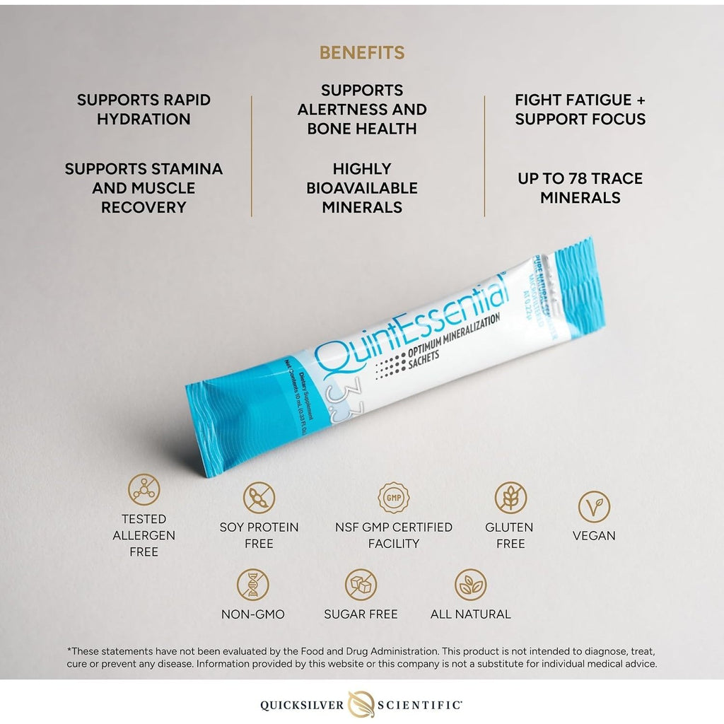 Quicksilver Scientific Quintessential 3.3 Sachets, 30 Count