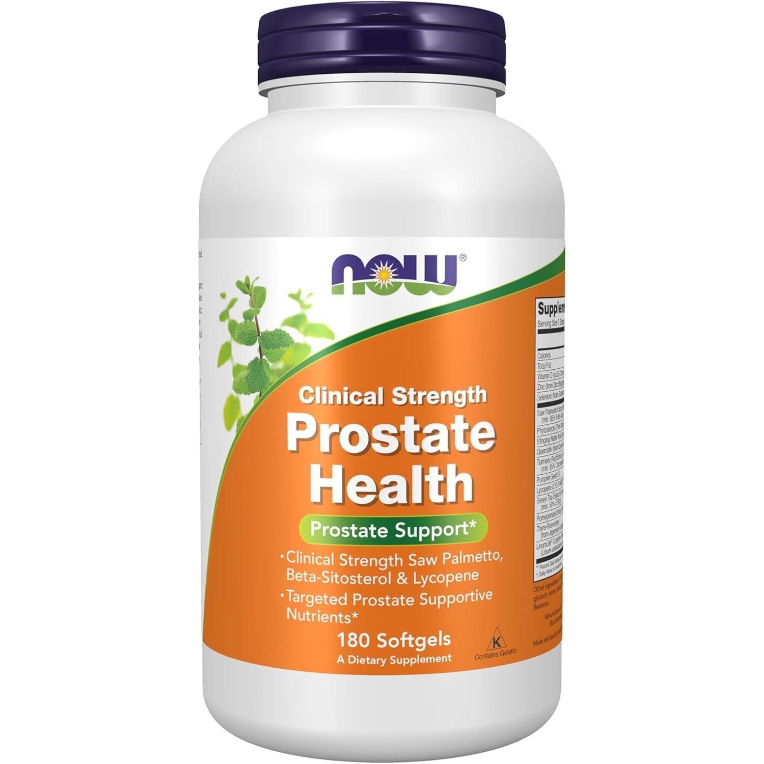 Buy now NOW Foods Supplements, Prostate Health, Clinical Strength Saw Palmetto, Beta-Sitosterol & Lycopene, 180 Softgels at indiglob india
