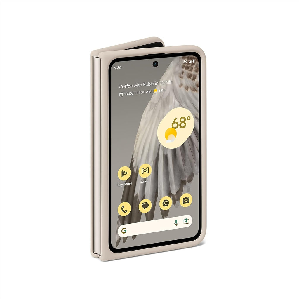 Buy now Google Pixel Fold Case - Shock-Absorbing Silicone - Android Phone Case - Porcelain at indiglob india