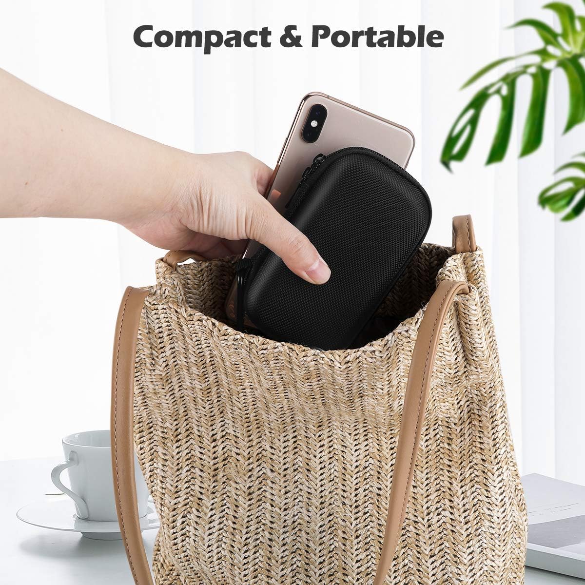 Buy now AGPTEK MP3 MP4 Player Case for 2.4 inch MP3 Player, for Gracioso/for ChenFec/for Safuciiv/for RUIZU/for Aiworth and Other MP3 Players Under 2.4 inch, Portable Case with Metal Carabiner Clip at indiglob india