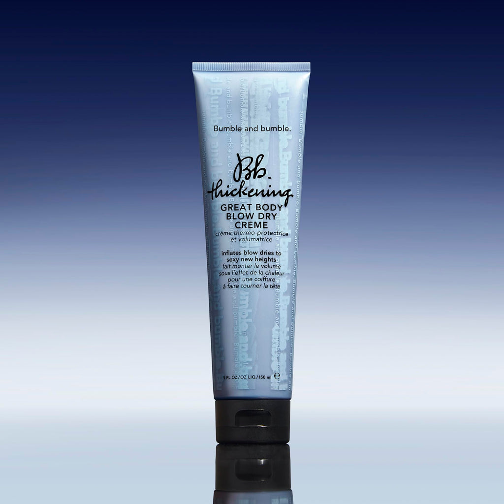 Bumble and bumble. Thickening Great Body Volumizing Blow Dry Cream | For Voluminous Blowouts | Heat Protection | For Fine to Medium Wavy, Straight Hair Types, 5 Fl Oz