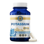 Vykee Nutrition Potassium Citrate Capsules Helps Electrolyte Balance 500 mg | Supplements for Electrolyte Balance, Muscle & Heart Health - Vegan, Non-GMO, Gluten Free - 500 mg, 120 Count