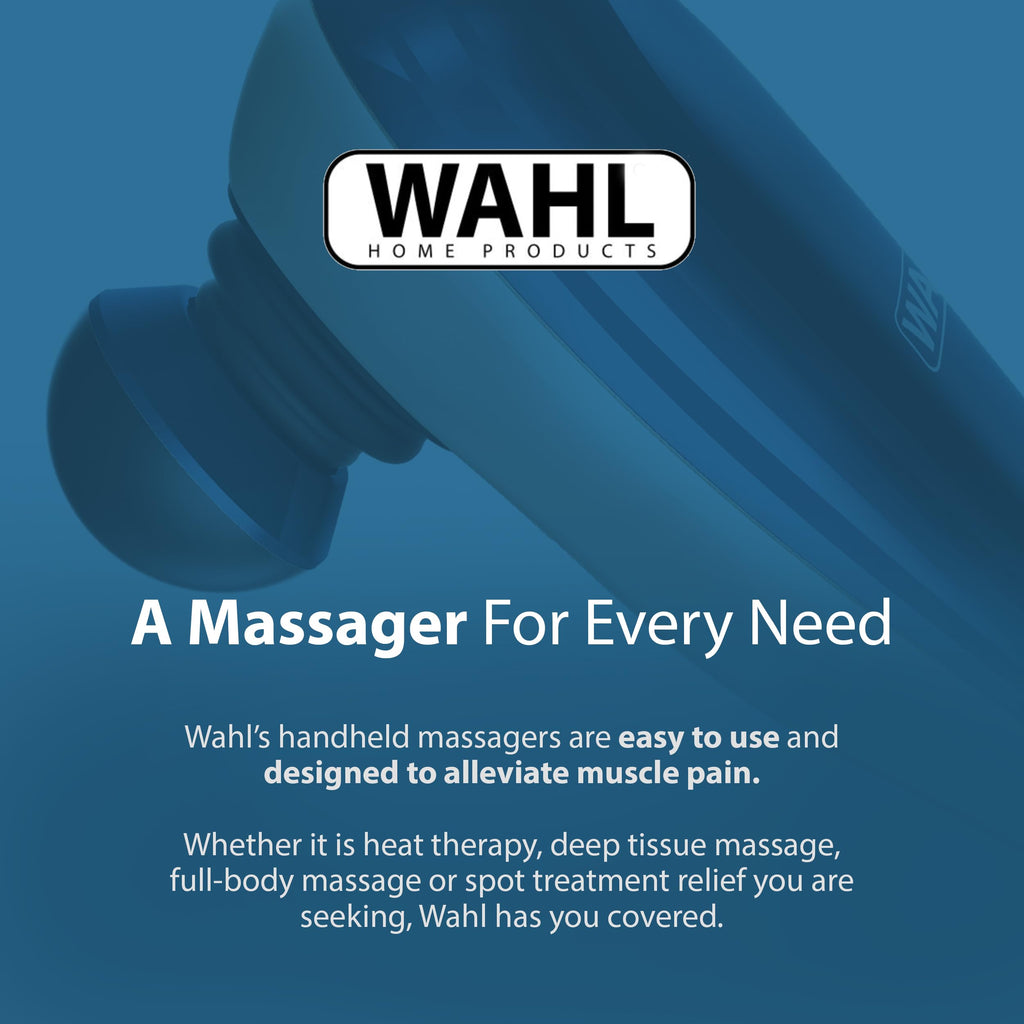 Buy now Wahl Deep Tissue Corded Long Handle Percussion Massager, Handheld Therapy with Variable Intensity to Relieve Pain in The Back, Neck, Shoulders, Muscles, & Legs, FSA Eligible, Model 4290-300 at indiglob india