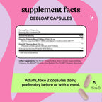 Lemme Debloat Probiotic Capsules for Bloating & Gas Relief, 30-Day Supply | Bloating & Gas Relief - 2 Clinically Studied Probiotics w/5 Digestive Enzymes to Improve Digestion, Women & Men