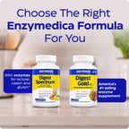 Enzymedica Digest Spectrum - Helps Gas & Bloating - 30 Capsules | Digestive Enzyme Supplement for Women & Men, Enzymes for Digestion, Gut Health, & Multiple Food Intolerances