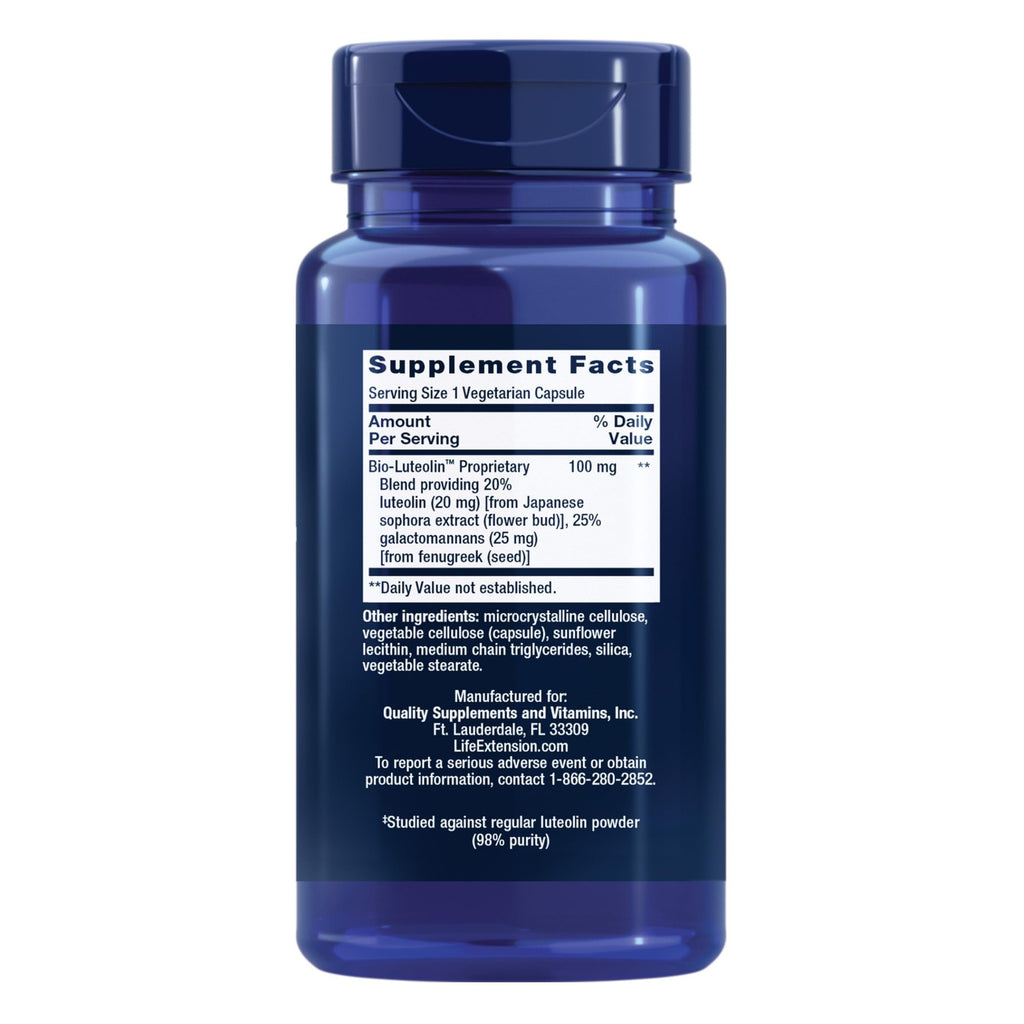 Life Extension Bio-Luteolin Bioavailable Formula, 30 Capsules