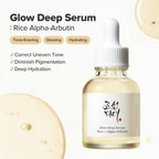 Beauty of Joseon Glow Deep Serum Rice Alpha-Arbutin Niacinamide Moisturizing Uneven Skin Tone Daily Korean Skin Care, 60ml, 2 Fl.Oz