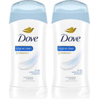 Dove Antiperspirant Deodorant Stick Original Clean 2.6 oz 2PK | All Day Underarm Sweat & Odor Protection for Women. Invisible Solid
