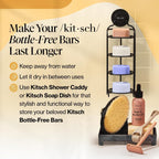 Buy now Kitsch Coconut Oil Shampoo and Conditioner Set Æ’?? Deep Moisturizing Shampoo and Conditioner Bar for Dry Damaged Hair Æ’?? Hydrating Solid Bars for Curly, Coily & Color Treated Hair Æ’?? Made in USA at indiglob india