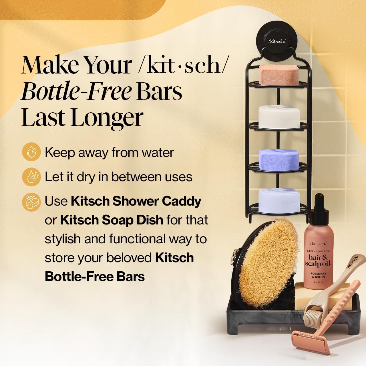 Buy now Kitsch Coconut Oil Shampoo and Conditioner Set Æ’?? Deep Moisturizing Shampoo and Conditioner Bar for Dry Damaged Hair Æ’?? Hydrating Solid Bars for Curly, Coily & Color Treated Hair Æ’?? Made in USA at indiglob india