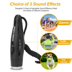 UNIWA Electronic Whistle, 3 Pack Handheld Whistle with Three Tone Distinct High Volume