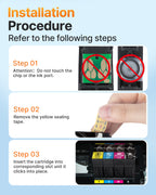 E-Z Ink Remanufactured Replacememt for 288XL Ink Cartridge Combo Pack