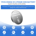 3V CR2032 Batteries Lithium 12 Pack