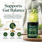 Three Source Breath Formula, Gut Balance Supplement with Digestive Enzymes & Plant Extracts, Support Fresh Breath, Gut Balance ＆ Liver Health