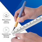 Westcott Aluminum Yard/Meter Stick, 39-Inch/100cm, Silver, Model: YMS-1