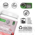Creatine Supplement for Women Monohydrate Powder Raspberry Lemonade