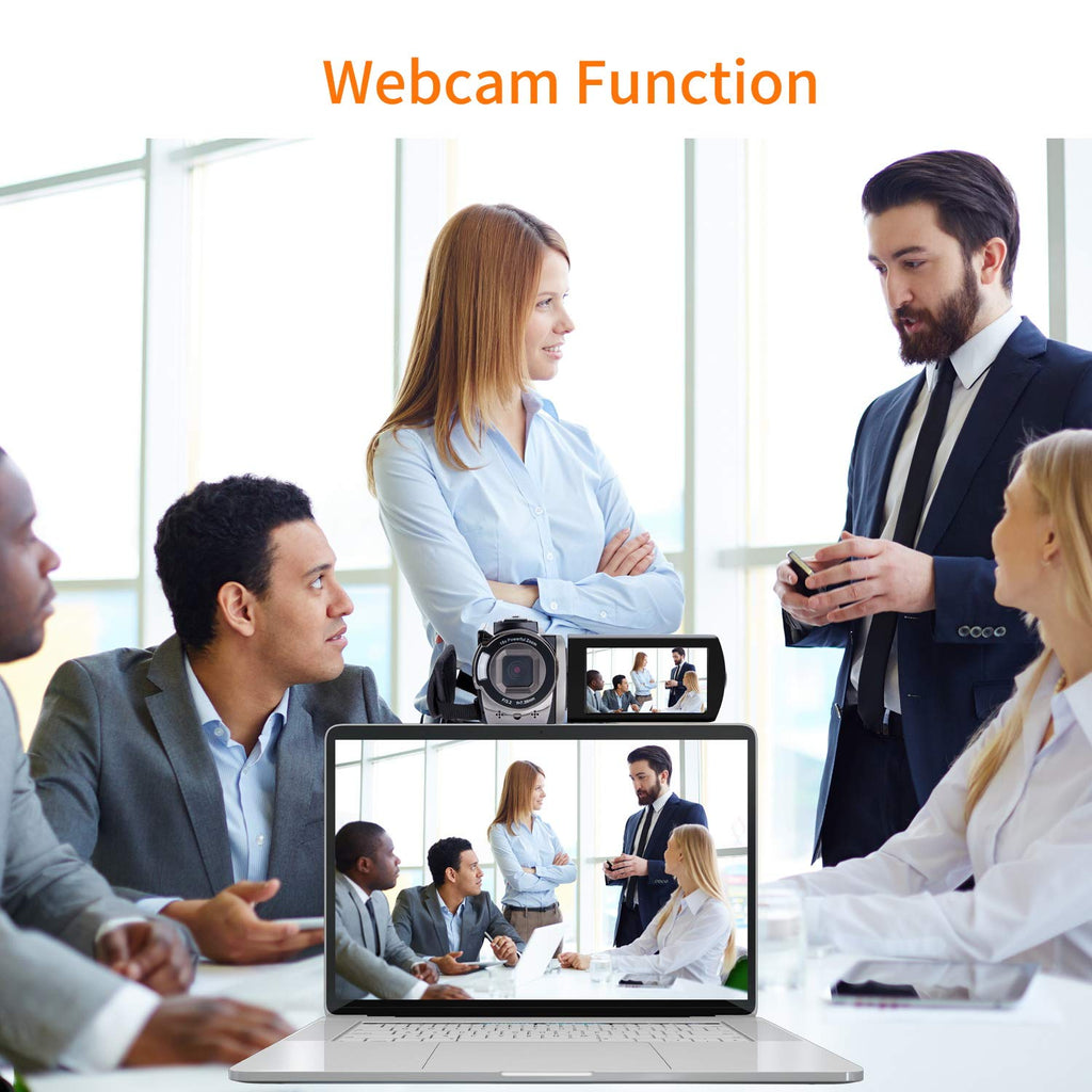 Buy now Video Camera Camcorder Digital Camera Recorder Full HD 1080P 15FPS 24MP 3.0 Inch 270 Degree Rotation LCD 16X Zoom Camcorder with 2 Batteries(604s) at indiglob india