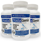 ProstaGenix Multiphase Prostate Supplement Capsule - 3 Bottles - Over 1 Million Sold - End Nighttime Bathroom Trips, Urgency, Frequent Urination.