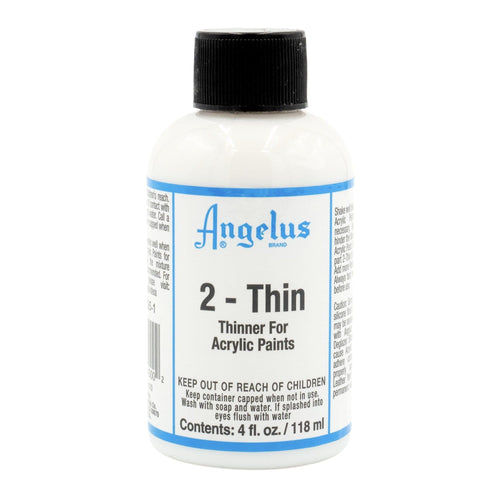 Buy now Angelus 2-Thin Acrylic Paint Thinner, 4 fl oz – Ideal for Thinning Acrylic Paints for Airbrush and other Acrylic Applications at indiglob india