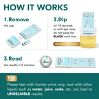 Easy@Home 15 Pack Multi-Drug Screen Test, 2 Panel Urine Drug Tests Kit
