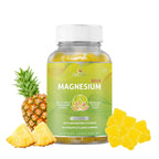 BeLive Magnesium Glycinate Gummies for Sleep Support, Zero Sugar, 180 Count | High Absorption Supplement for Muscle Relaxation, Nerve Function, Heart and Bone support, Adults & Kids, Pineapple Flavor