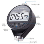 Buy now Digital Hardness Tester Portable 0-100HD Shore D Hardness Tester with Large LCD Display Digital Durometer Scale for Rubber, Tire, Plastic, Thermal Plastic, Flooring, and Bowling Ball at indiglob india