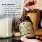 Solgar Gentle Iron, 180 Vegetable Capsules, Red Blood Cell Supplement