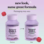 Lemme Chill Stress Relief Gummies (60 Gummies) | 300mg KSM-66 Ashwagandha, Lemon Balm, Passionflower & Goji to Support Relaxation, Healthy Cortisol, Gluten-Free, Non-GMO