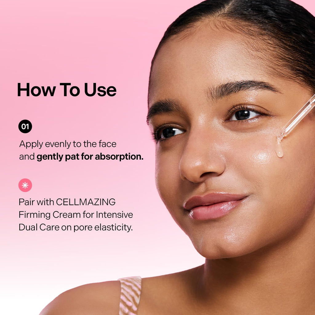 Torriden CELLMAZING Pore Perfecting Ampoule 30ml (1.01 fl.oz.) | Improving Skin Elasticity | 5D Collagen, Peptide Complex, PHA, LHA | Korean Facial Serum, Korean Skin Care