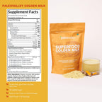 Paleovalley Superfood Golden Milk with Turmeric and Organic Mushrooms