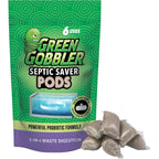 Buy now Green Gobbler Septic Tank Enzyme Treatment Packets, 6 Month Supply - Powerful & Natural Bacteria to Prevent Costly Septic Issues, Back-Ups at indiglob india