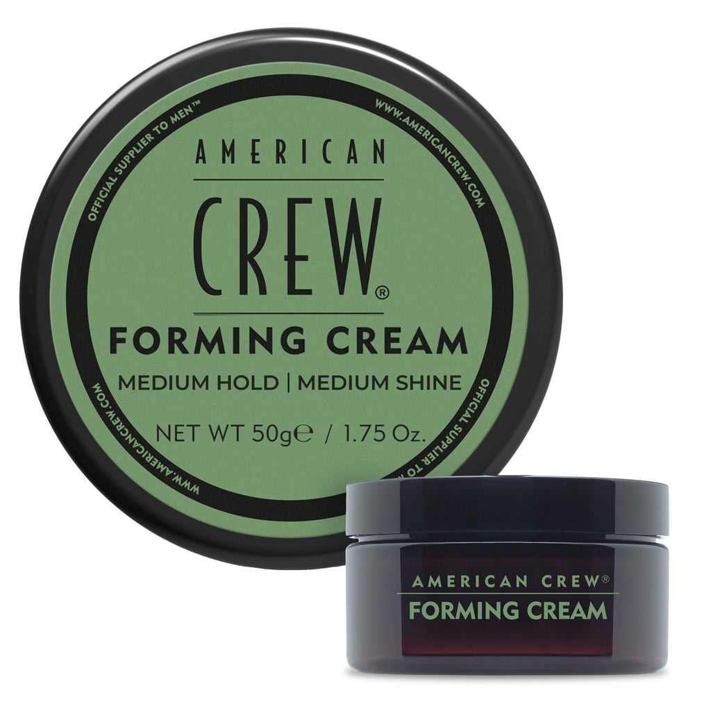 American Crew Men's Hair Forming Cream (OLD VERSION), Like Hair Gel with Medium Hold & Medium Shine, 3 Oz (Pack of 1)