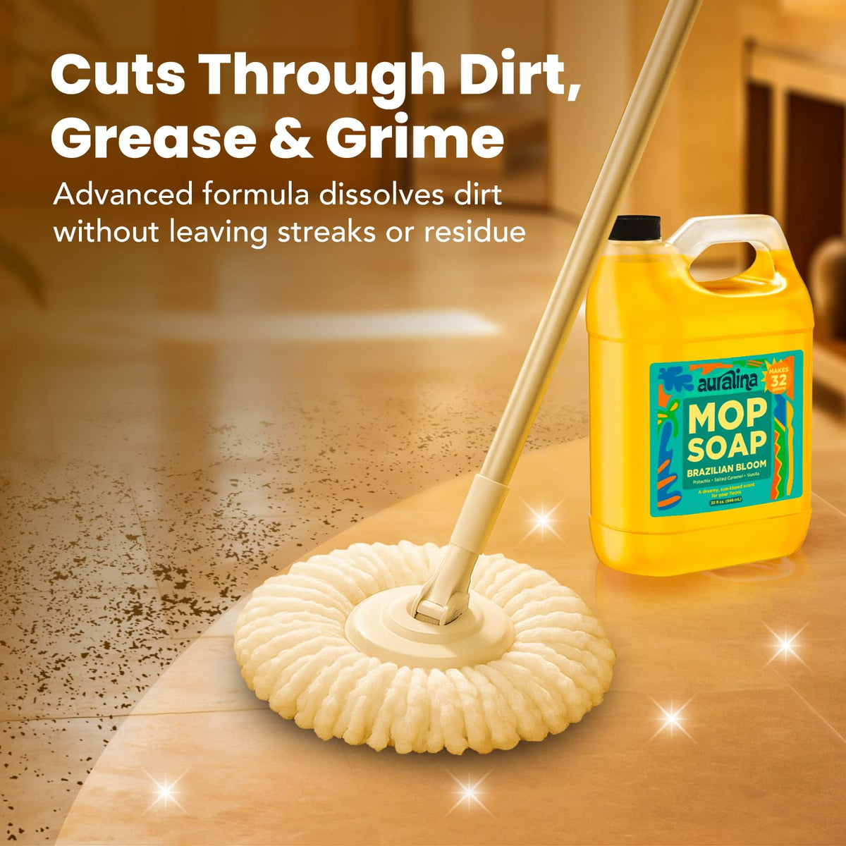 Mop Soap - Brazilian Waves Concentrated Floor Cleaner
