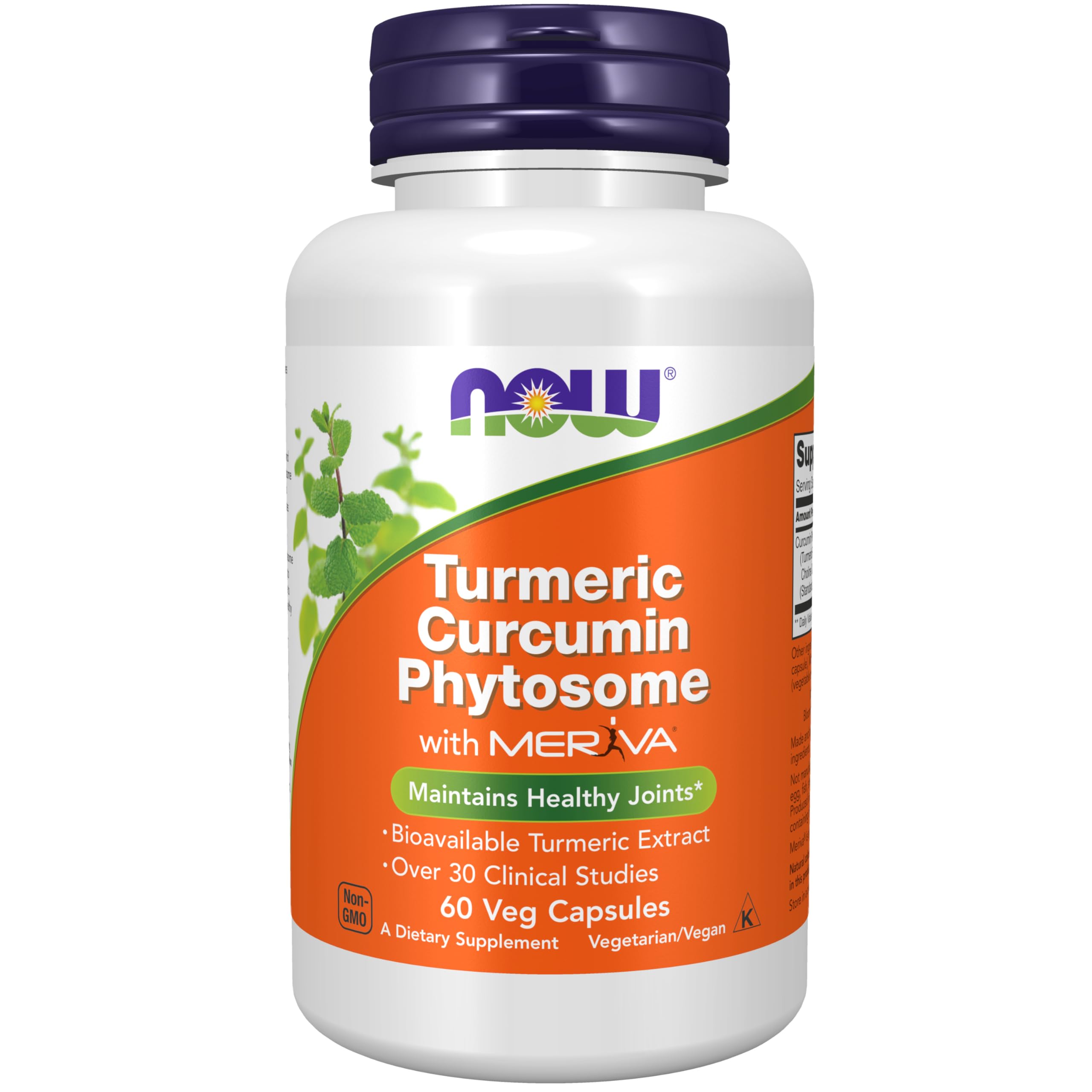 Buy now NOW Foods Supplements, Curcumin Phytosome, Bio-Enhanced Turmeric Extract, 60 Veg Capsules at indiglob india