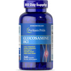 Buy now Puritan's Pride Joint Formula Glucosamine HCI for Men and Women 680mg, Dietary Supplement for Joint Health, 80 Day Supply, 240 Capsules at indiglob india