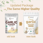 Organic Garlic Powder, 3 lb | Premium Raw Allium Sativum Bulb | Pungent & Savory Flavor | Great for Meats, Vegetables & Spice Mixes | Additive Free, Non-GMO, Bulk Supply