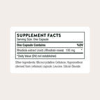 Thorne Rhodiola, 100 mg Rhodiola Rosea Extract, 60 Capsules