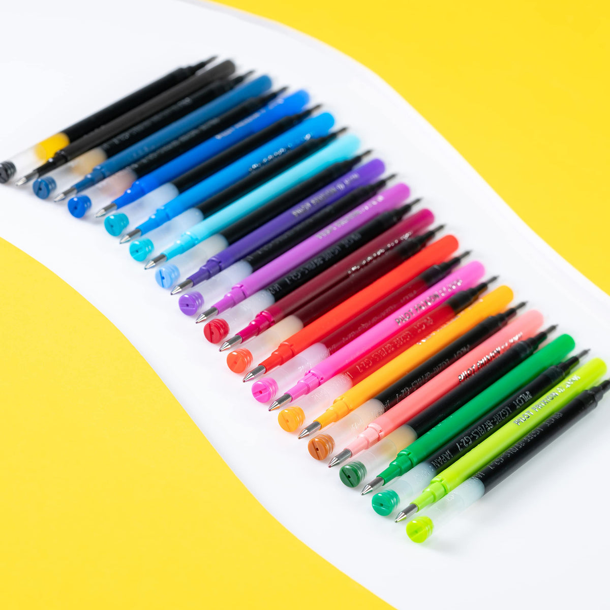 Pilot FriXion Ball Gel Ink Refills for Erasable Pens, 0.7mm, Black 12-Pack