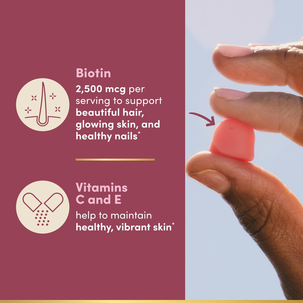 Nature's Bounty Optimal Solutions Hair, Skin & Nails Pectin Gummies