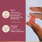 Nature's Bounty Optimal Solutions Hair, Skin & Nails Pectin Gummies
