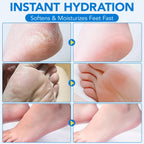 Uruses Urea Cream 60% plus Salicylic Acid 2% Urea Foot Care Stick, Foot Cream for Foot Callus Remover, Feet Moisturizer Stick for Dry Cracked Heels, Hands, Knees, Hydrating Heel Balm, Easy To Use