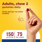 Nature Made Multi for Men, Mens Multivitamins Gummies, 150 Count | Gummy Vitamins and Minerals for Energy Metabolism Support, Multivitamin for Men, Cherry & Mixed Berry Flavors, 75 Day Supply