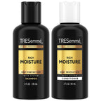 TRESemmé Travel Shampoo & Conditioner Set 3-Pack, 3 Oz Ea | Moisturizing Travel Hair Care Set with TSA-Friendly Bottles for Trips, Gym Bags and Vacations