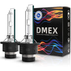 Buy now DMEX D4S HID Headlight Bulbs Xenon 35W Replacement 66440 42402 42402WX - Pack of 2, 8000K White Blue (Not fit Halogen Headlamp) at indiglob india