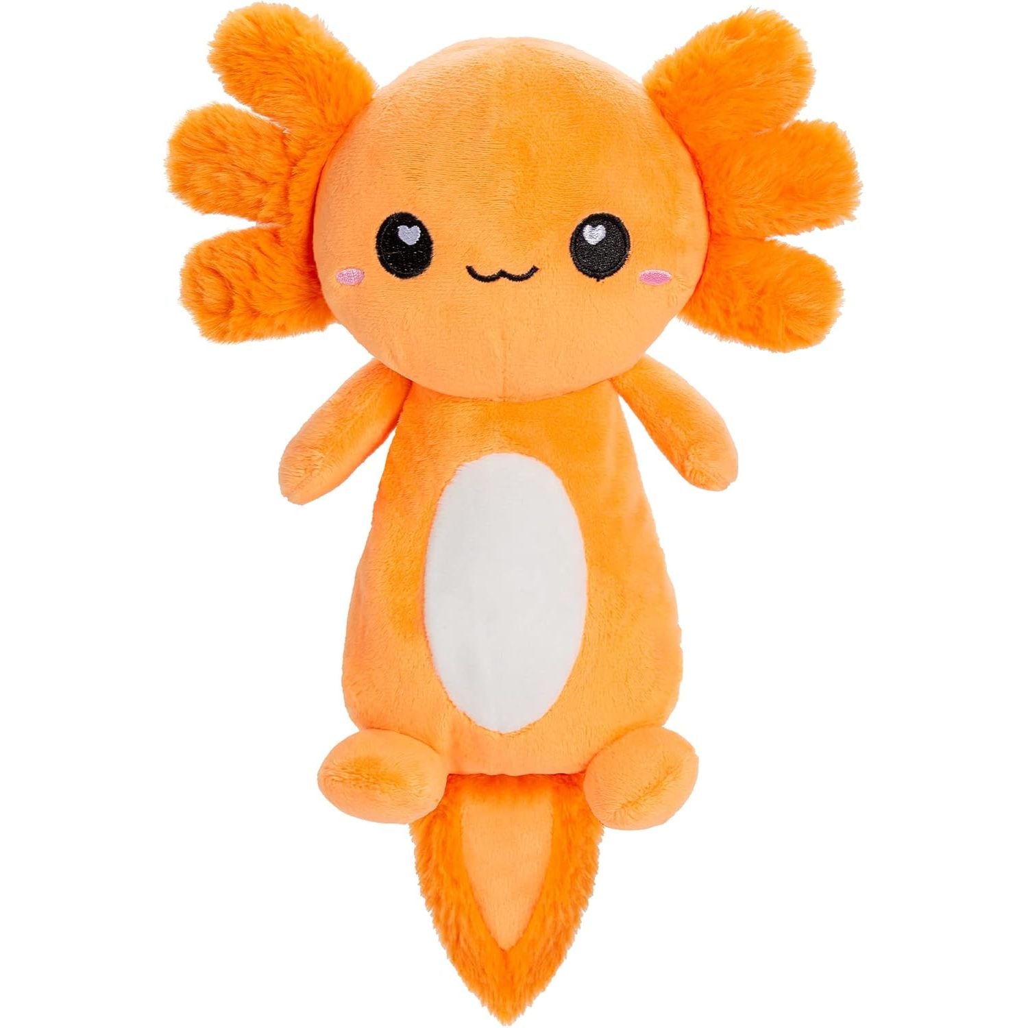 Buy now Happy Fuel Avocado Microwavable Unscented 1.5lbs Heating Pad For Women And Kids- Cute Soft Cozy Pillow Plush Heatable Warm Stuffed Animals- Kawaii Hot & Cold Plushie Food Toy - Avocado Gifts For Girls Orange Axolotl at indiglob india